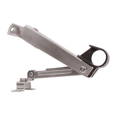 Timber Window Folding Opener - 146mm Length - 160mm Throw - Satin Stainless Steel