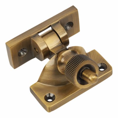 Marcus Heavy Duty Brighton Sash Window Fastener - 58 x 23mm - Antique Brass