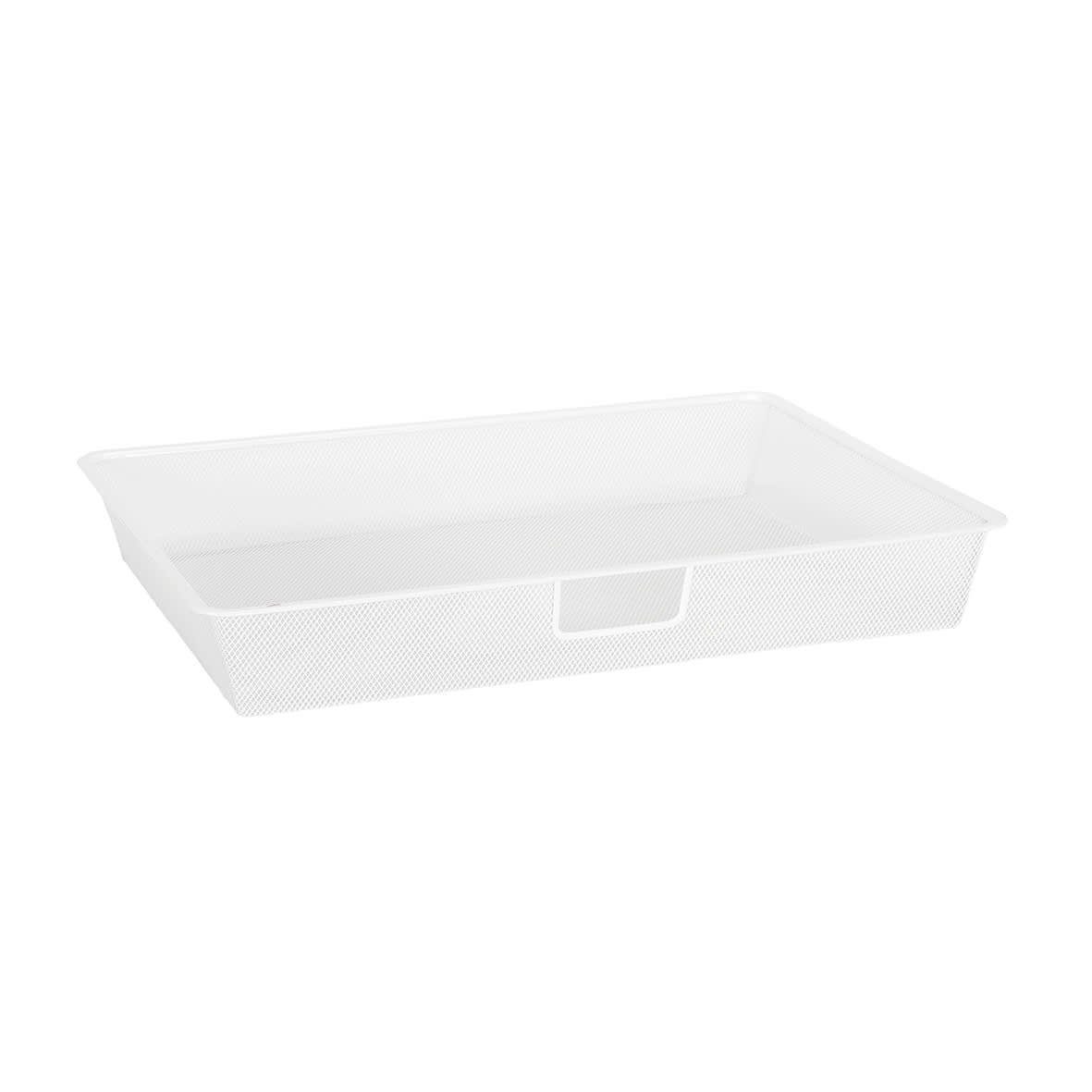 Top Track System - Click In Shallow Mesh Basket for Gliding Frame - 605 x 430 x 85mm - White