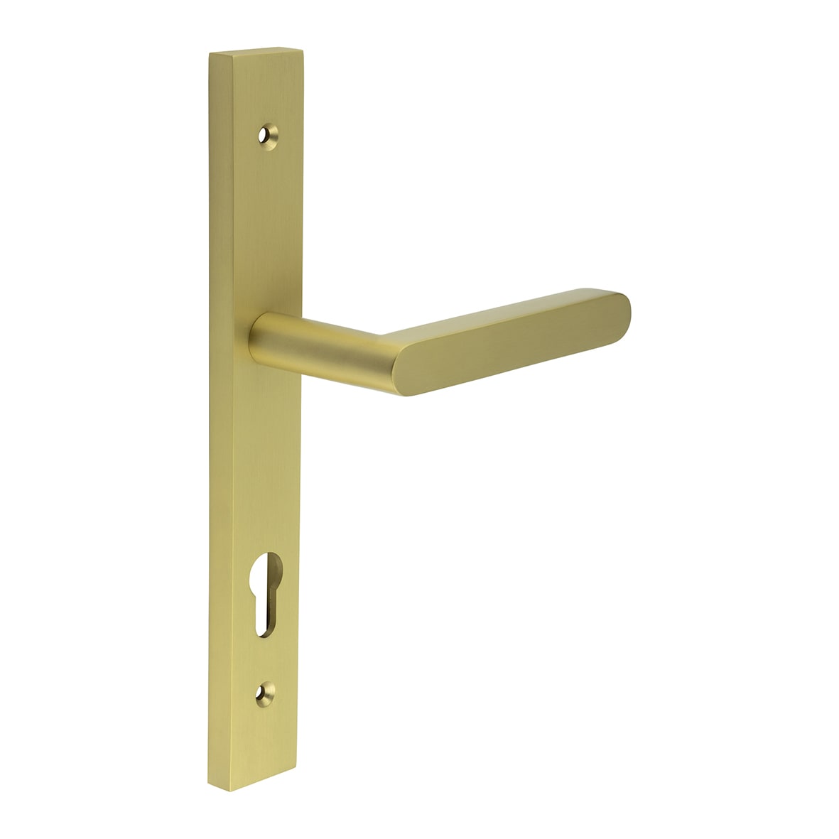 Satin Brass uPVC Multipoint Door Handles - 92mm c/c - CR-101 Range