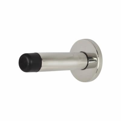Concealed Fixing Projection Door Stop - 70mm Projection - Polished Chrome