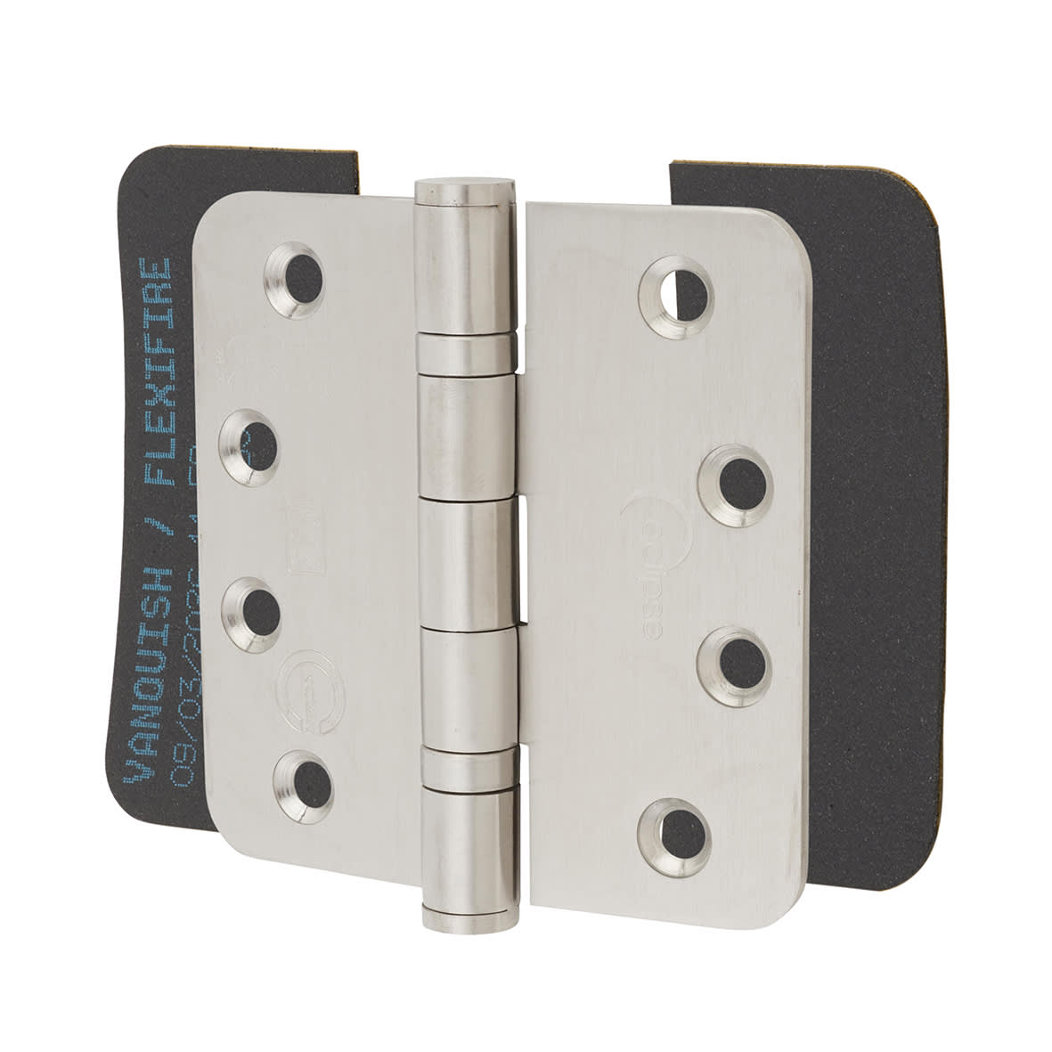 Flexifire Intumescent Hinge Pads For & - Radius - 100 x 42 x 1mm - Pack of 6