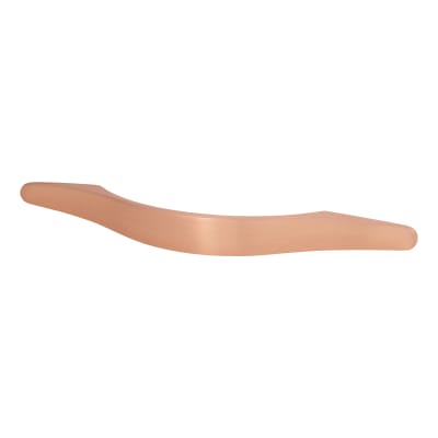 Crofts & Assinder Malvern Bow Cabinet Pull Handle - 128mm Centres - Brushed Copper
