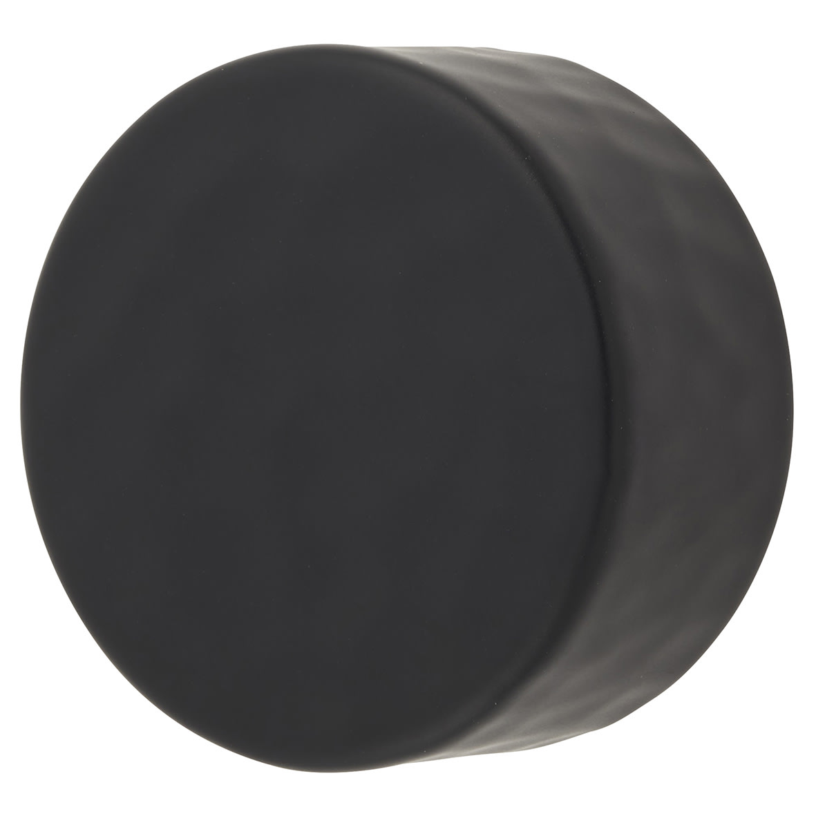 Leila Hammered Round Cabinet Knob - 35mm Diameter - Matt Black