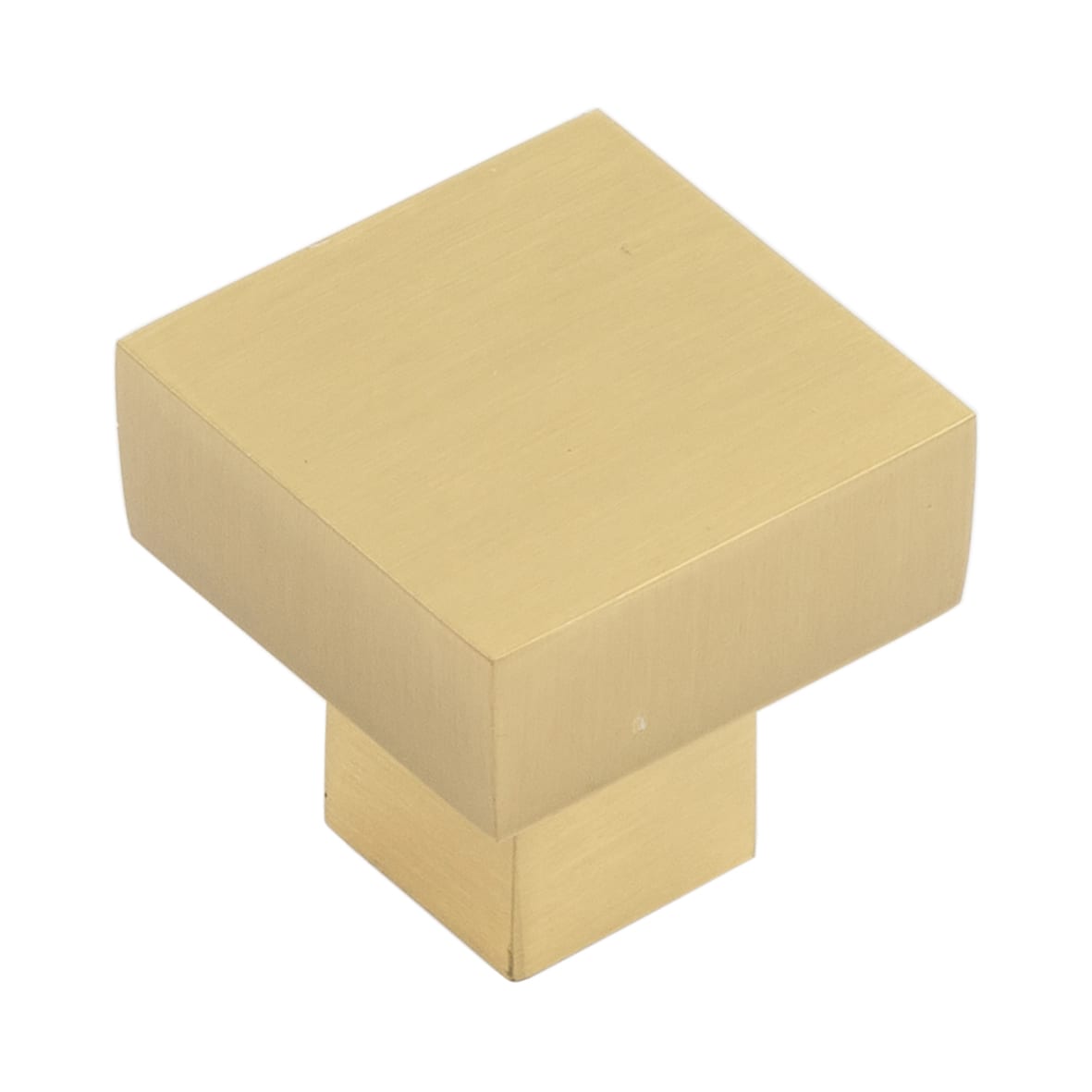 Trafalgar Square Cabinet Knob - 30 x 30mm - Satin Brass