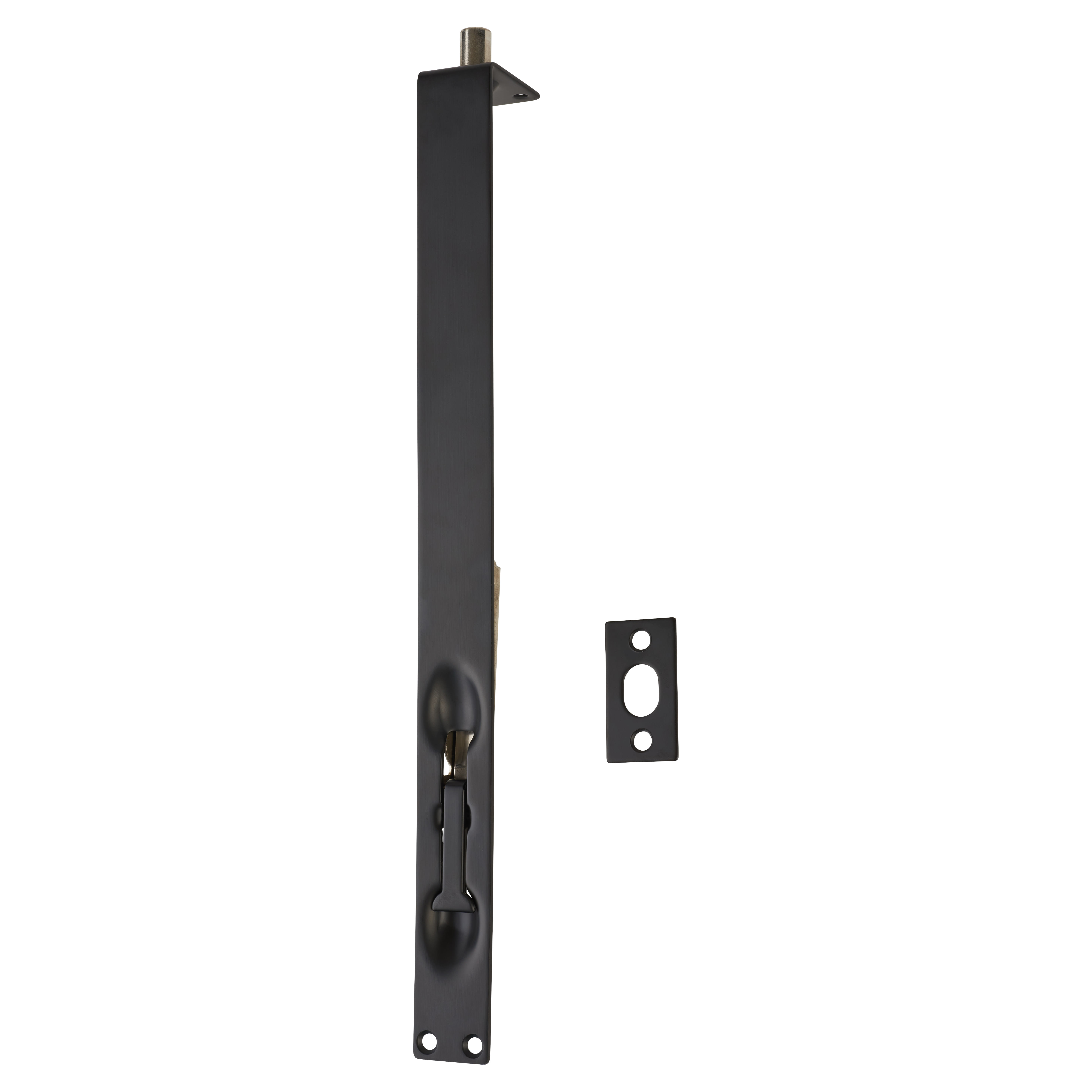 Lever Action Flush Bolt - 300 x 25mm - Matt Black