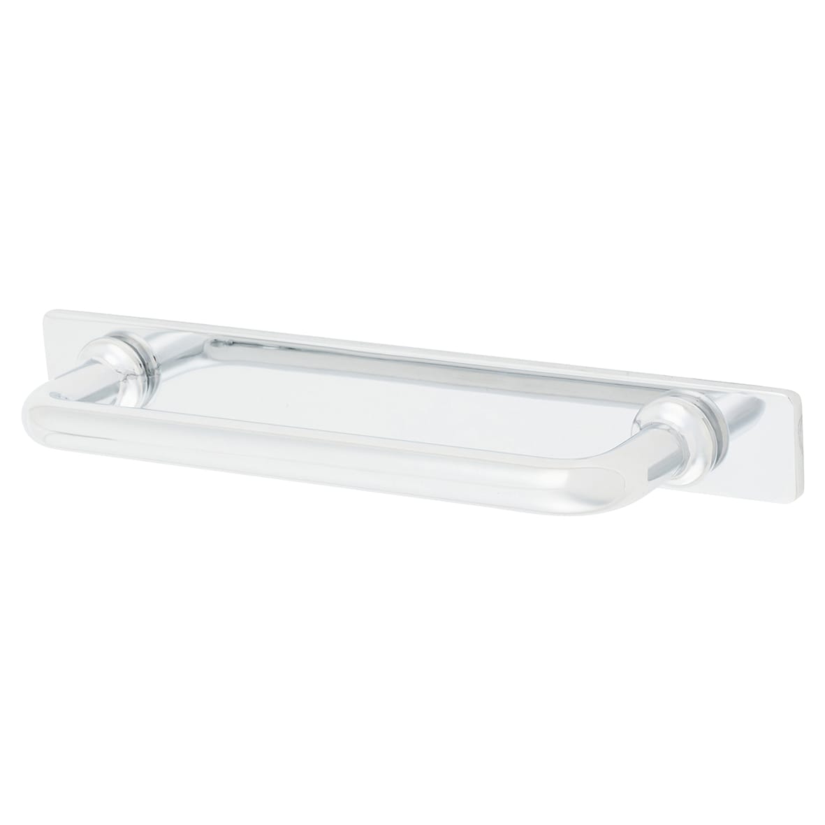 Crofts & Assinder Banbury 21mm D-Bar Cabinet Pull Handle - 128mm Centres - Polished Chrome