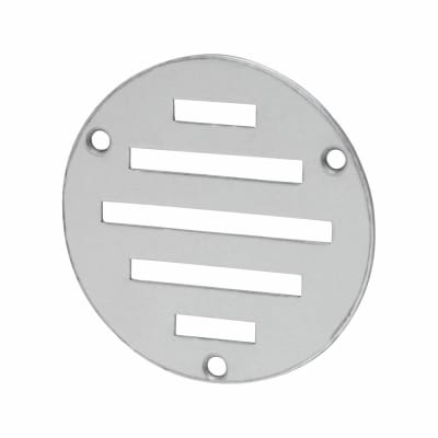 Circular Slotted Vent - 76mm - 900mm² Free Air Flow - Satin Aluminium 691884P