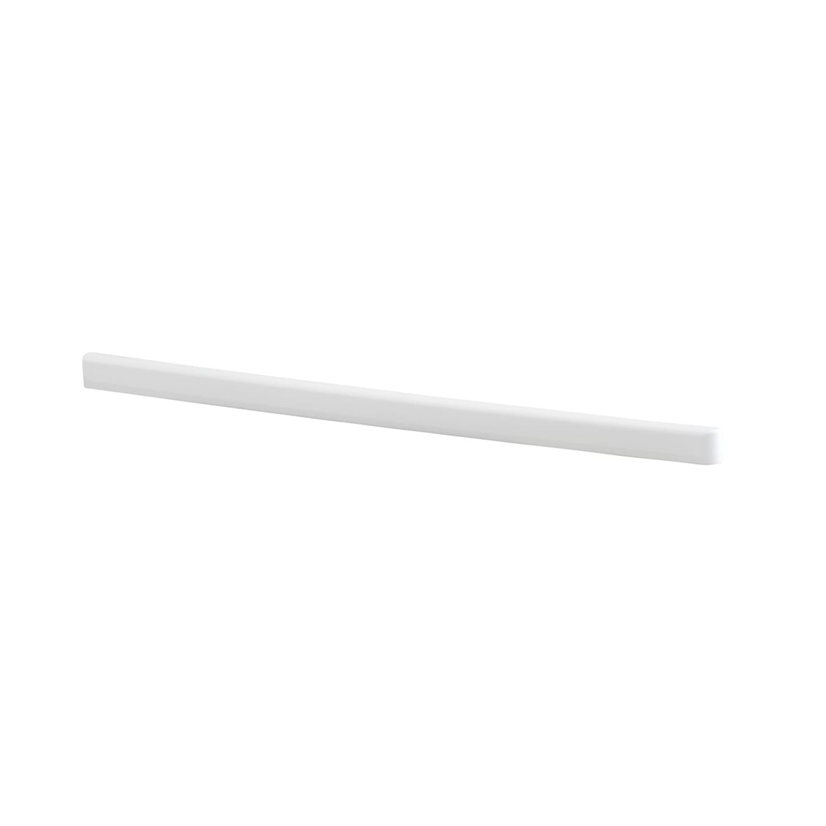 Top Track System - Click In Bracket Cover - 320mm Length - Right - White