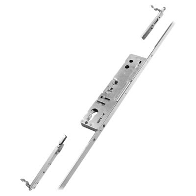 Lockmaster Multipoint Passive Door Lock - Shootbolt Set - 35mm Backset - 92mm c/c