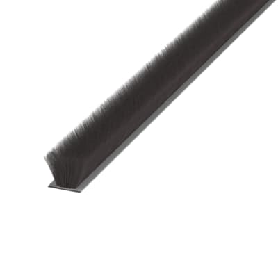 Self-Adhesive Brush Pile Seal - 6mm Brush Pile - 5m Length - Brown