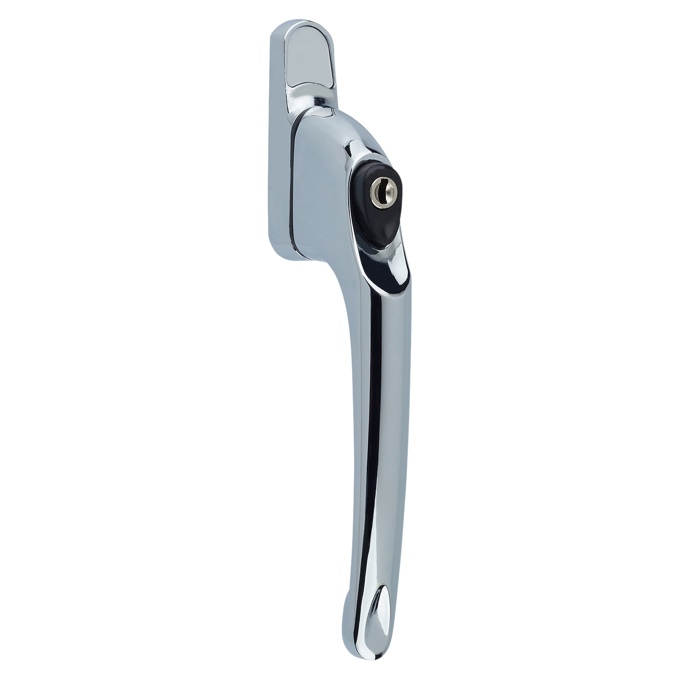 uPVC Maxim Inline Espagnolette Locking Multipoint Multi-Spindle Window Handle - Pol Chrome