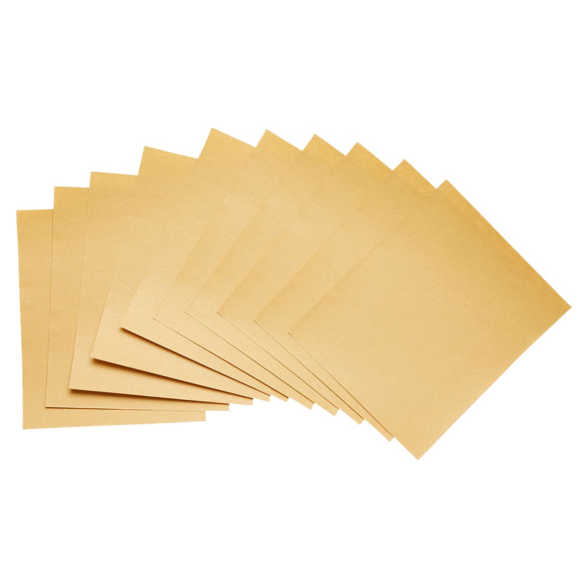 Fine Sandpaper Sheets - 230 x 280mm - Grit P120 - Pack of 10