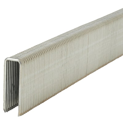 91 Series Divergent Point Narrow Crown Staples - 18mm Length - Galvanised - Pack of 1000