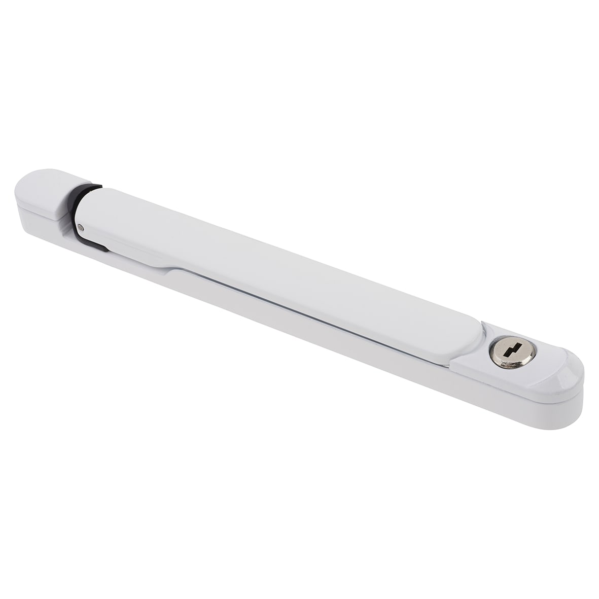 uPVC Inline Espagnolette Locking Multipoint Window Handle - 50mm Spindle - Dual - White