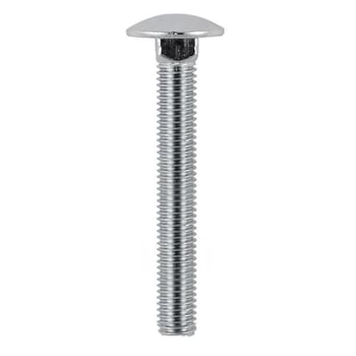 Carriage / Coach Bolt - M12 x 100mm - A2 Stainless Steel - Pack of 5