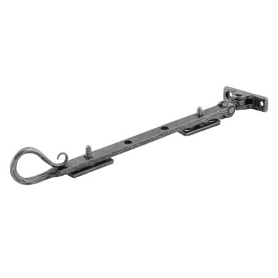 Shepherd's Crook Casement Window Stay - 10"/250mm Length - Pewter