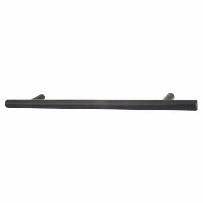 12mm T-Bar Cabinet Pull Handle - 605mm Centres - Matt Black