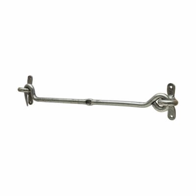 Cabin Hook & Eye - 413mm Length - Pewter