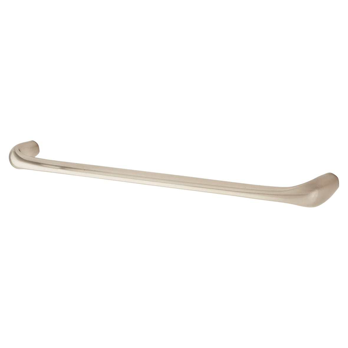 Keswick 7mm D-Bar Cabinet Pull Handle - 224mm Centres - Satin Nickel