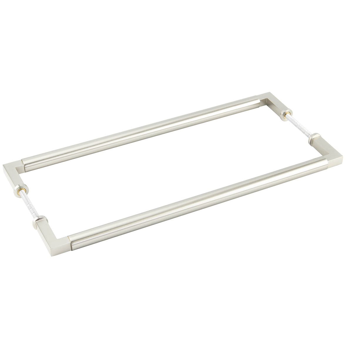 Satin Nickel 20mm D-Bar Door Pull Handle - B2B - 425mm c/c - Westminster Range