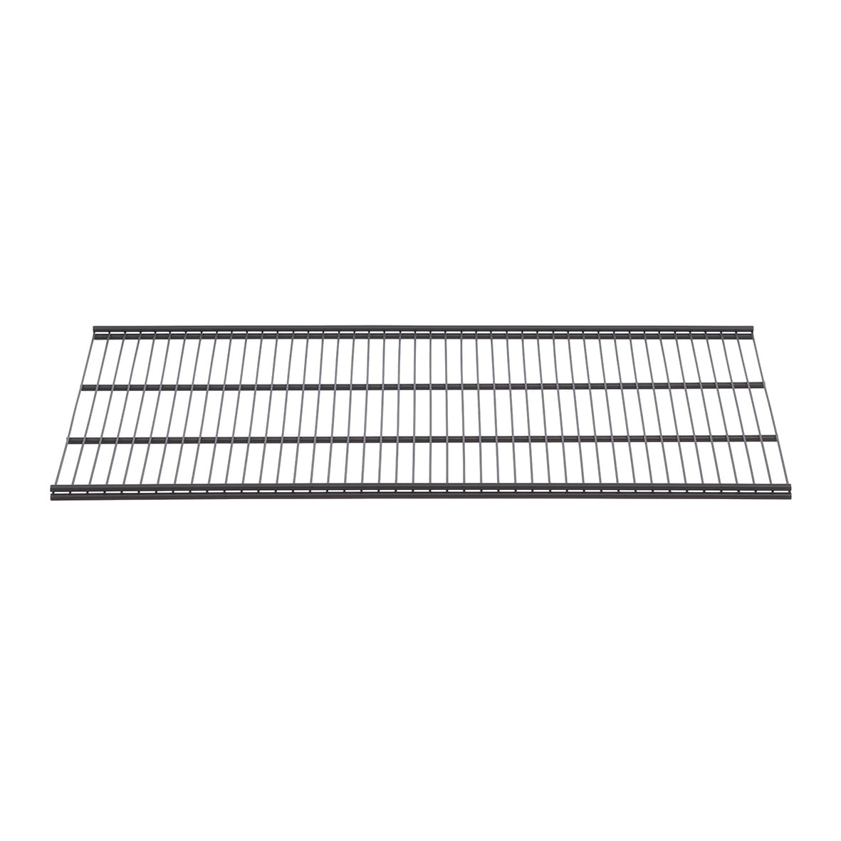 Garage+ Storage Top Track System - Click In Ventilated Wire Shelf - 607 x 507mm - Matt Grey