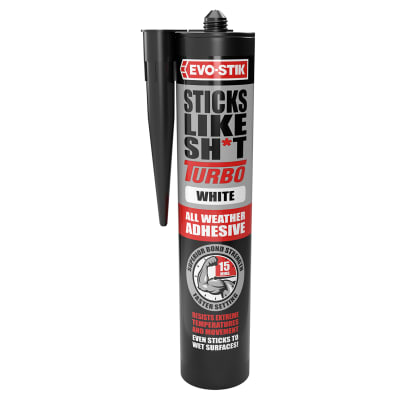 Sticks Like Sh*t Turbo - Solvent Free - 290ml - White
