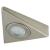 Forum Culina Fonte 1.5W LED Triangle Cabinet Downlight - IP44 - 6000K Daylight - Satin Nickel
