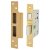 Heavy Duty:2007 Bolt Through 5 Lever Sashlock - 76mm Case - 57mm Backset - Polished Brass