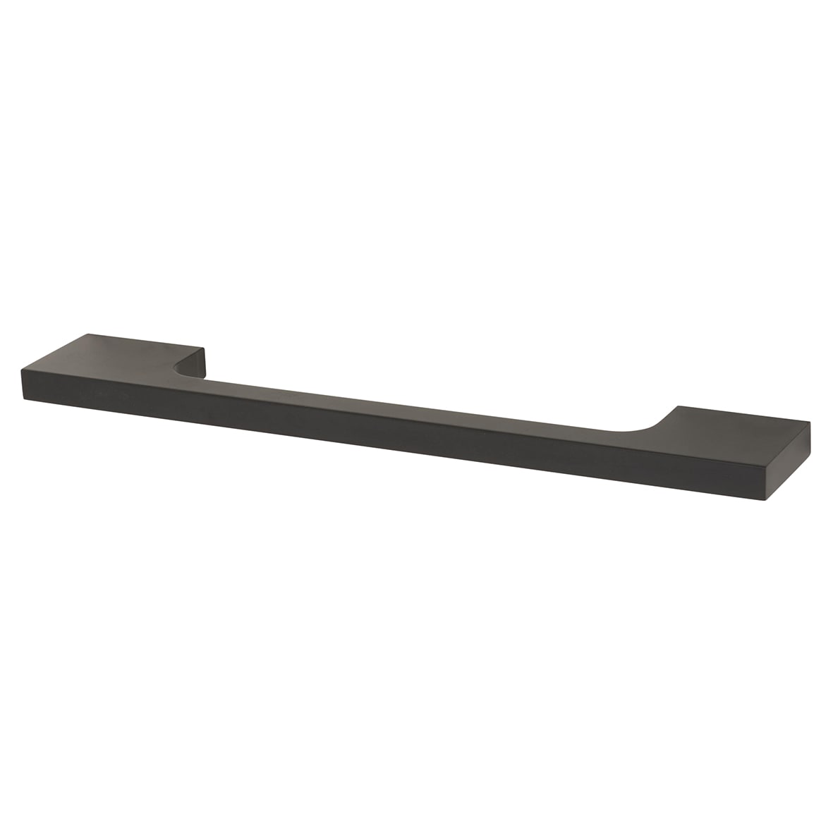 Bibury 8mm Slim D-Bar Cabinet Pull Handle - 160mm Centres - Matt Black