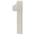 100mm Concealed Screw Fix Door Numeral - 1 - Satin Stainless Steel