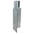 Fence Panel Arris Rail Mortice Bracket - 200 x 62mm - Galvanised