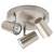 Forum Inlight Harvey 3 Light Circular Ceiling Spotlight - Satin Nickel
