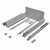 TANDEMBOX ANTARO BLUMOTION Soft Close Pan Drawer - (H) 120mm x (D) 535mm x (W) 390mm - Grey