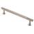 12.5mm Lines T-Bar Cabinet Pull Handle - 160mm Centres - Satin Nickel