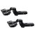 CLIP Top Soft Close Cabinet Hinge - 110° - Inset - Black Onyx - Pair