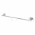 Style Round Towel Bar - 46 x 450 x 50mm - Polished Chrome