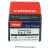 Twin Threaded Pozi Countersunk Wood Screws - 8 x 2 1/4" - Zinc Plated - Pack of 200