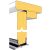 Retro Fit Acoustic Sweep Seal Solution Pack - 1000mm Seal Width - Black/Aluminium