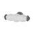 24mm Porcelain Crackle Glaze Shutter T-Bar Cabinet Knob - 76 x 24mm - Pewter Effect