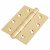 Performance Ball Bearing Butt Door Hinge - 100 x 75 x 3mm - Polished Brass - Pair