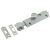 French Door Bolt/Flat Section Bolt - 202 x 36mm - Satin Chrome