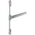 Single Door 2 Point Touchbar Panic Bolt - Timber/Metal Door - Silver