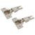 MODUL Refrigerator Facade Cabinet Hinge - 95° - Sprung - Overlay - Zinc Plated - Pair