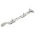 Cast Victorian Casement Window Stay - 10"/250mm Length - Satin Chrome