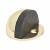 Half Moon Floor Door Stop - 25 x 45mm - Polished Brass