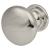 Domed Round Cabinet Knob - 25mm Diameter - Polished Chrome