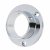 51mm Solid Brass End Socket - Polished Chrome