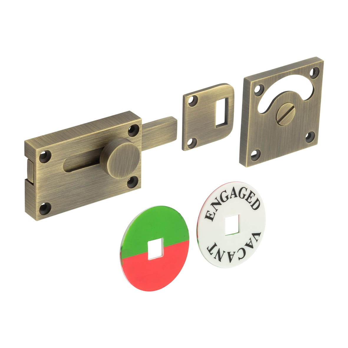 Indicator Bolt - Antique Brass