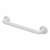 36mm Plastic Fluted Grab Rail - 460mm Length - White